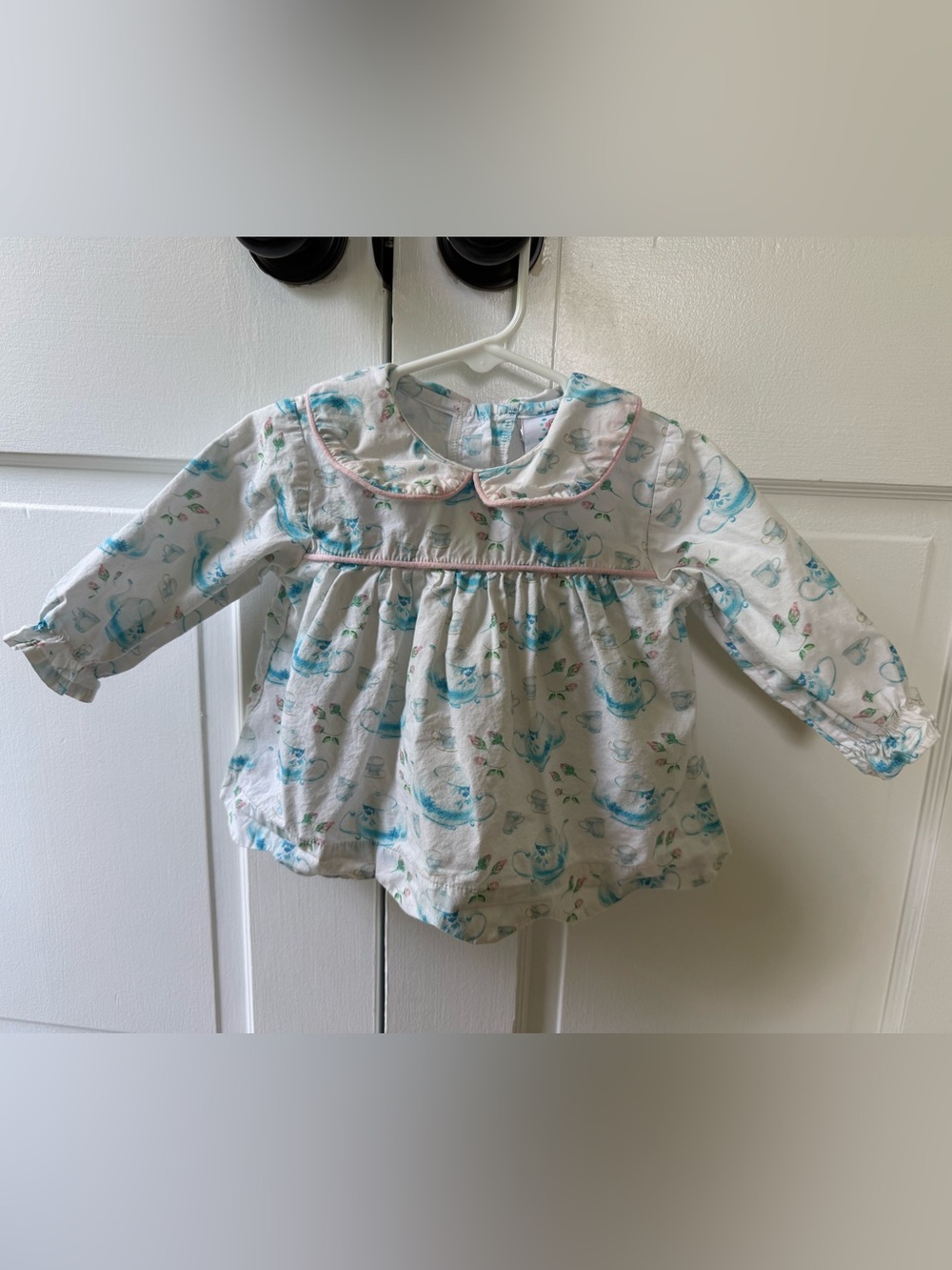 Stitchy Fish - Tea Party Print Shirt - 12 months